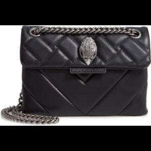 Perfect Kurt Geiger Bird Quilted Black Leather Chain Bag Crossbody/ Handbag ✨🖤✨